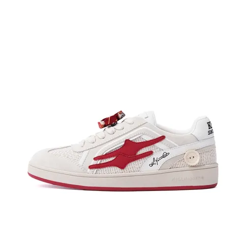 KILLWINNER Skateboard Shoes Unisex Low-Top Red