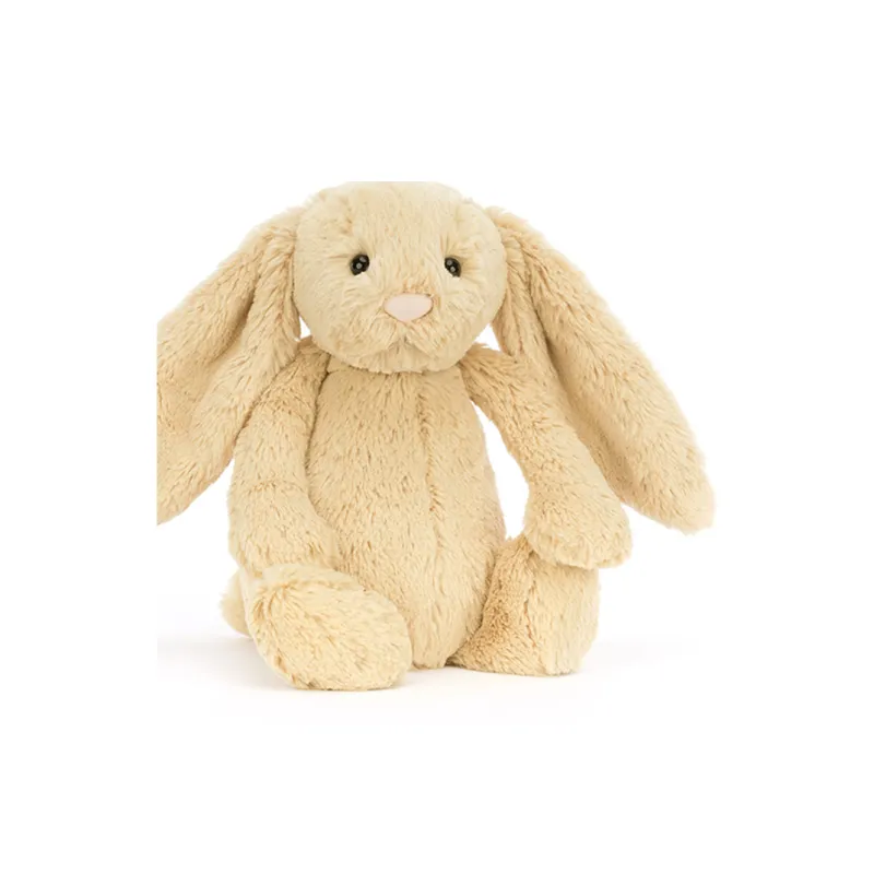 JELLYCAT Bashful Hot Pink Bunny Stuffed Animal-1