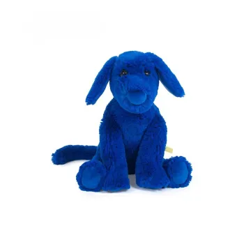 MOULIN ROTY BBF Collection Blue Blue Dog Bru Dolls Plush Doll 36cm Height 36 Length