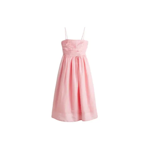 H&M Slip Dresses Women's Light Pink