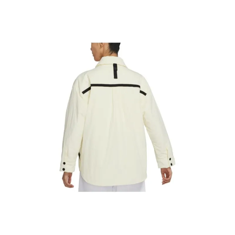 Nike Puffer Jackets Women's Ecru-1