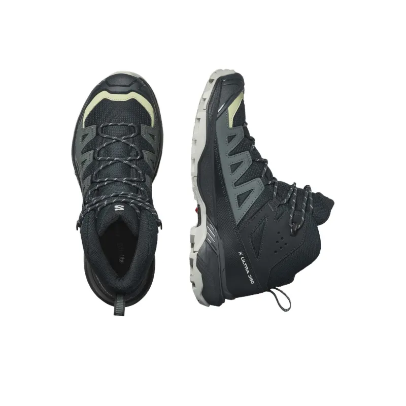 SALOMON Women's X Ultra 360 Mid ClimaSALOMON 'Carbon Metal' Women's-3