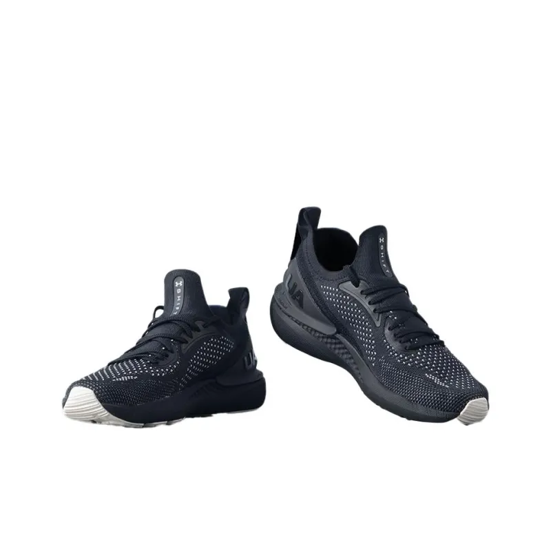Under Armour Shift Anti Slip Wear Resistant Low Top Running Shoes Men's Black-2