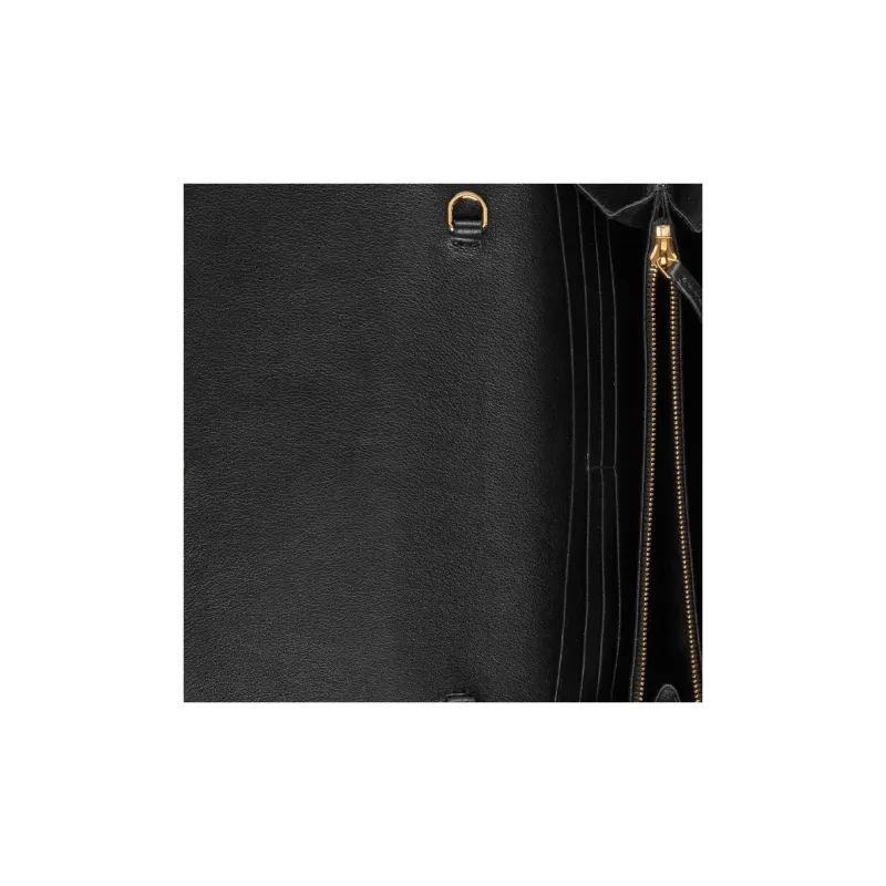 GUCCI Blondie Leather Shoulder Bag, Crossbody Bag, Wallet Women's Black-7