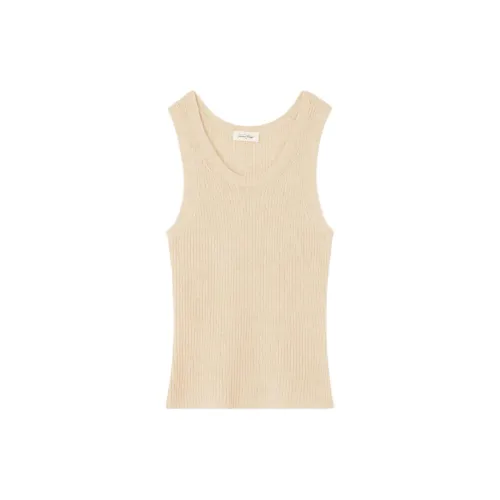 AMERICAN VINTAGE A.M Tank Tops Women's Beige