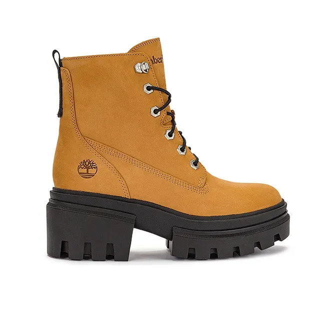 Timberland Everleigh 6 Inch Boots 'Wheat Full Grain' Women's-1