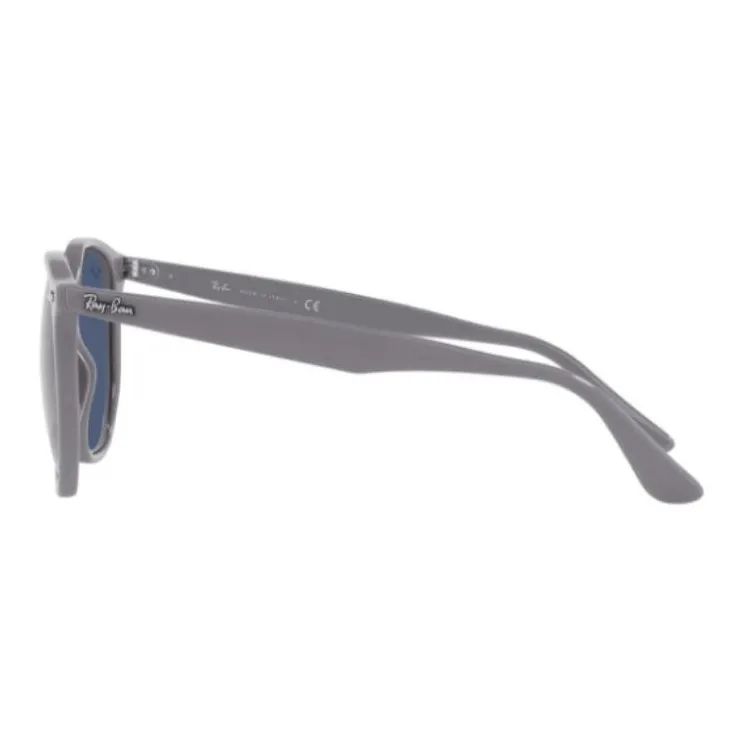 RayBan Plastic Irregular Shape Sunglasses Unisex Gray-2