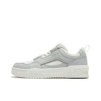 361° Crescent Moon Lightweight And Breathable Low Top Skateboard Shoes Women's White Gray