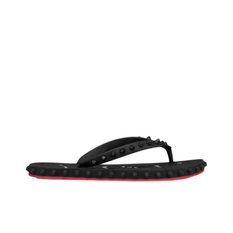 CL LUBOTING Flip Flops Men's Black-1