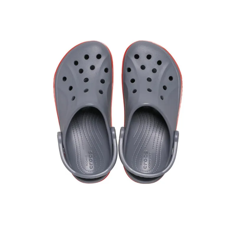 Crocs Clogs Unisex Charcoal Gray/Light Gray-2