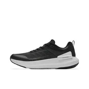 Anta Running Collection Anti-Slip Wear-Resistant Low-Top Casual Running Shoes Women's Basic Black