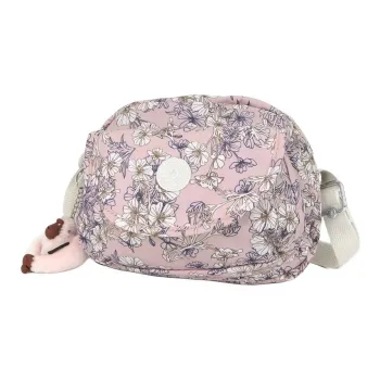 Kipling Polyester Portable Crossbody Bag, Shoulder Bag Women's Pink