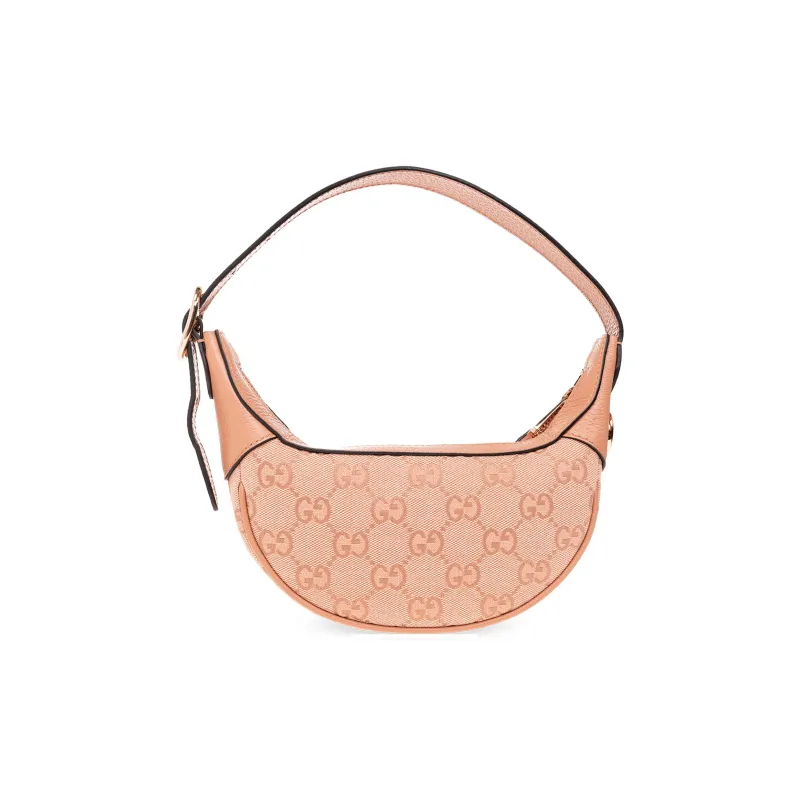 GUCCI Ophidia Canvas Handbag, Shoulder Bag Women's Pink-2
