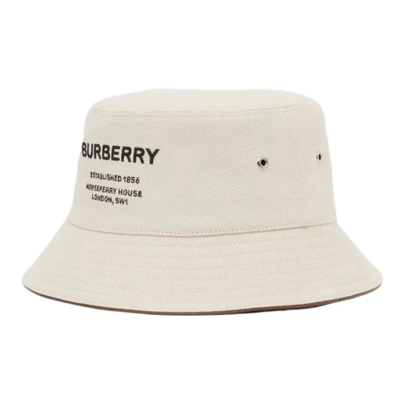 Burberry 2010s Horseferry motif Bucket Hat-1