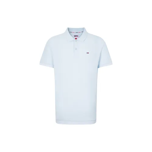 Tommy Hilfiger Polo Shirts Men Light Blue CYO