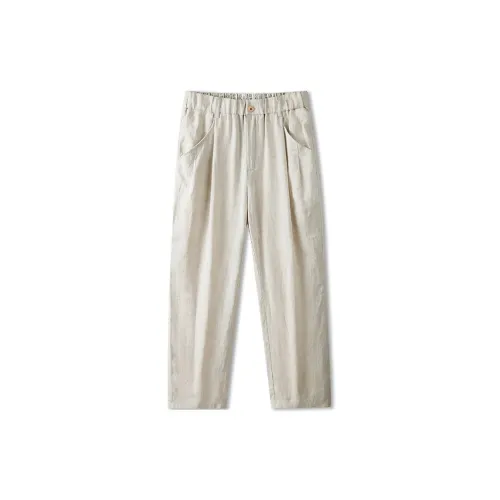 GTRG Casual Pants Unisex Off White