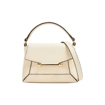 Strathberry Calfskin One Shoulder Handbags Women's Beige