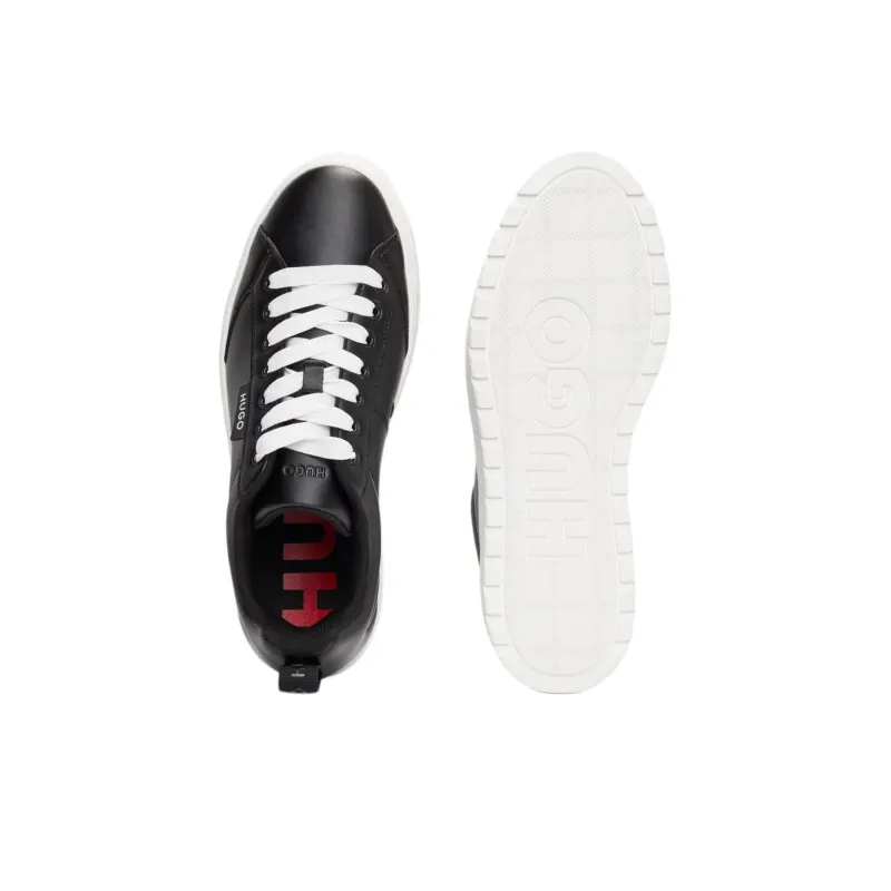 HUGO BOSS Low-Top Skateboard Shoes Women's Black-4