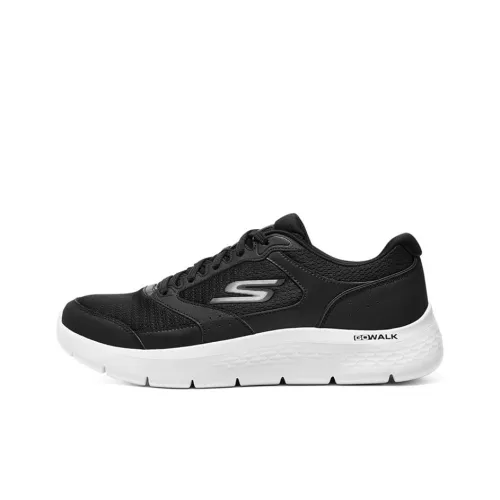 Skechers Go Walk Flex Lace Up 'Black'
