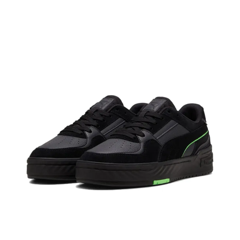 PUMA Mercedes F1 Anti Slip Wear Resistant Low Top Skateboard Shoes Men's Black-2