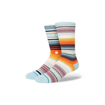 Stance Mid Calf Socks Unisex 1 Pack Light Blue