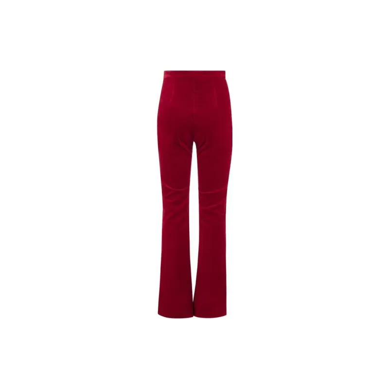 Elisabetta Franchi FW22 Pants Women's Red-1