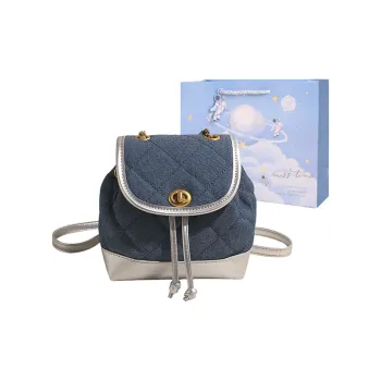 Duoluplo Doron Paul Denim Backpack Regular Women's Multicolor