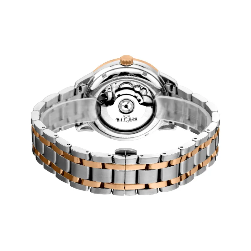 Sea-Gull Automatic Mechanical Movement Steel Strap Watch Men's Watches White Dial-5