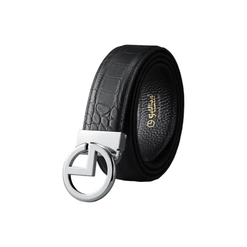 GOLDLION Leather Belts Men