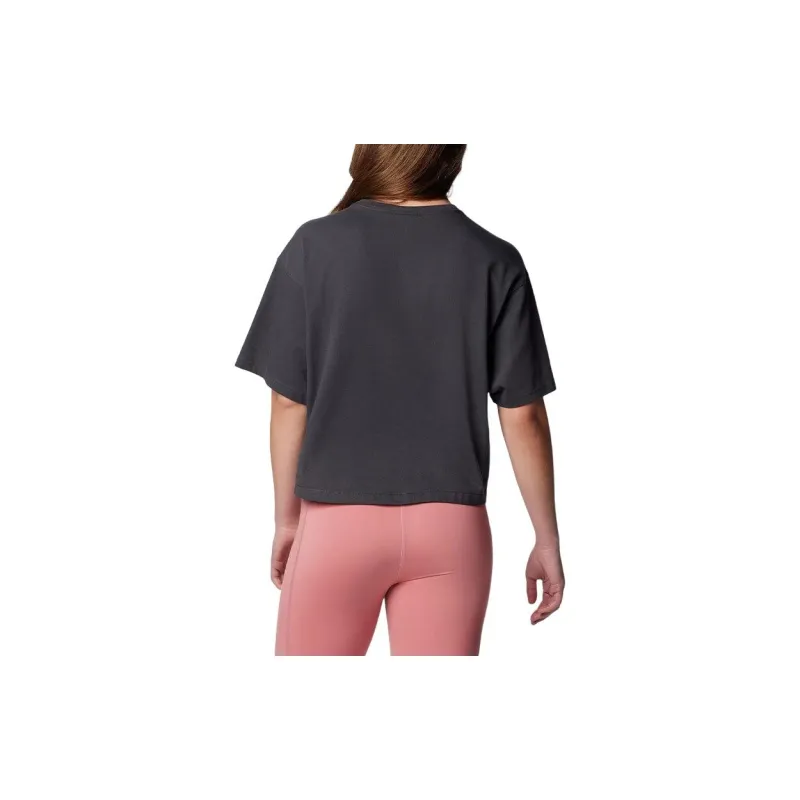 Columbia Painted Peak Drop Shoulder Sleeve T-Shirt Women's Gray-1