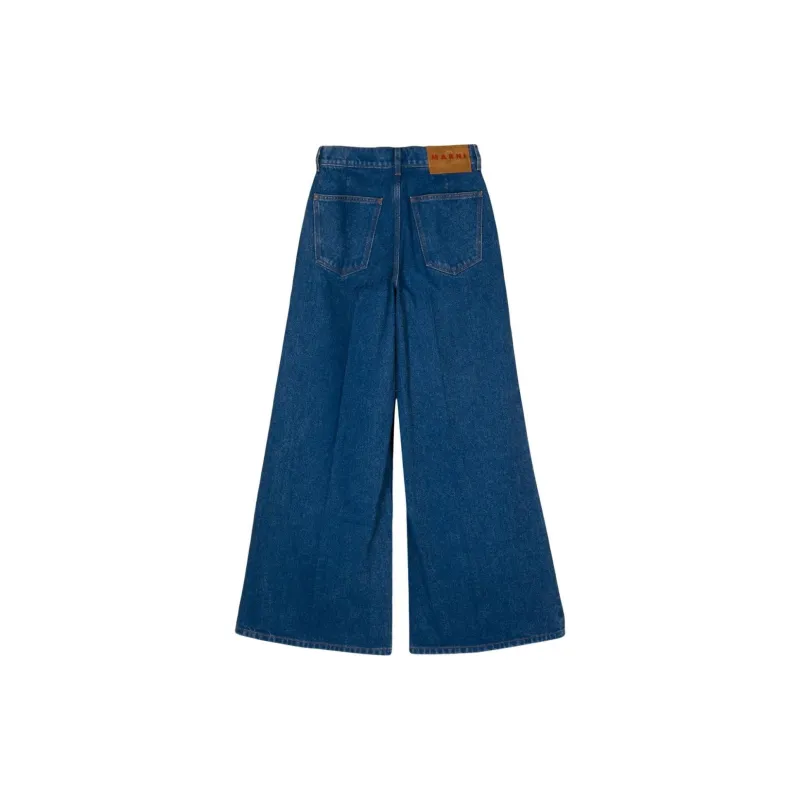 MARNI Organic cotton Wide leg Jeans-1