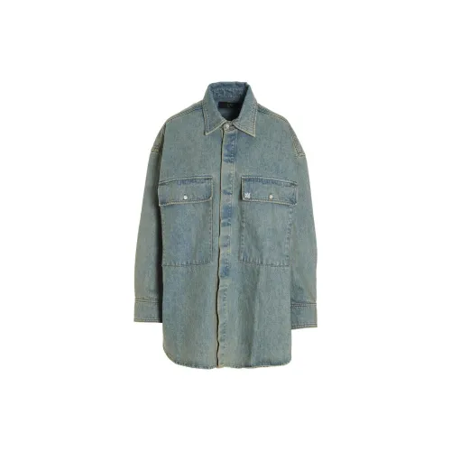 AMIRI Denim Jackets Women's Blue