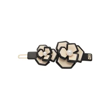 ALEXANDRE DE PARIS Minimalist Camellia Side Clip Hair Accessories Headwear Women's