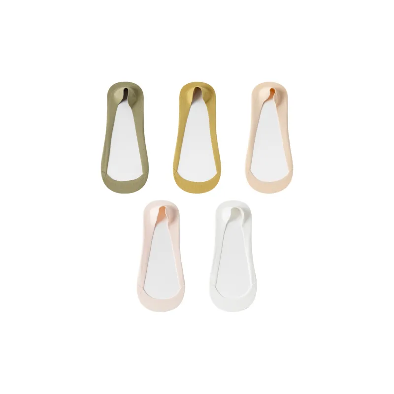 MIIOW Cool One Summer Series No Show Socks Women's 5 Pack-8