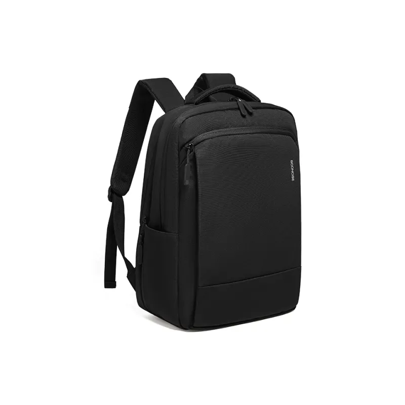 Narandu Fabric Backpack Regular Men's Midnight Black-1
