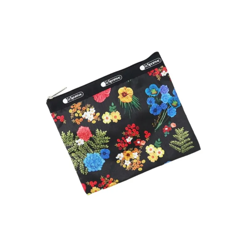 LeSportsac Polyester Crossbody Bag Shoulder Bag Women's Black & Multicolor-4