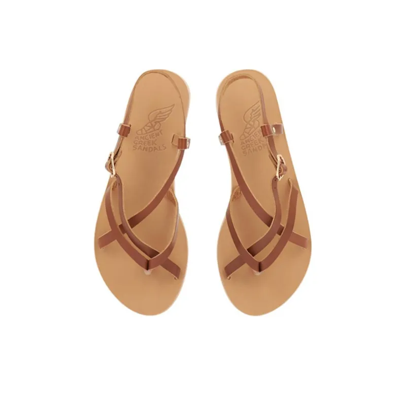 ANCIENT GREEK SANDALS Semele Strap Sandals Women's Brown-3