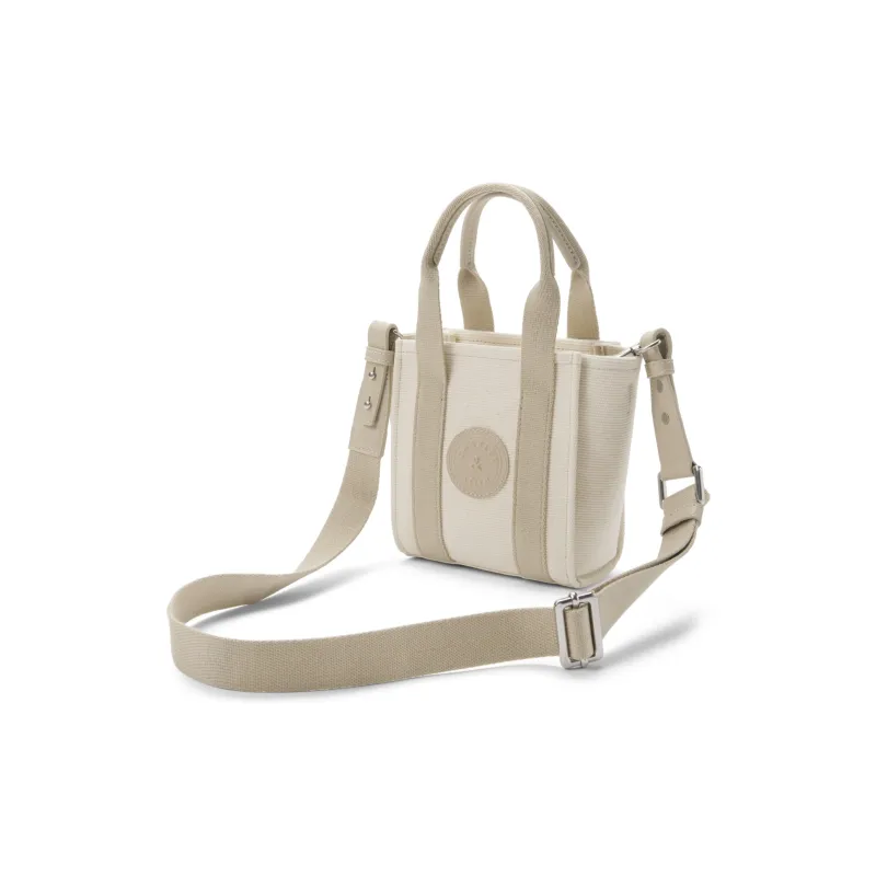 CHARLES&KEITH Canvas Canvas Bag Small CK Bag Handbag Crossbody Bag Shoulder Bag Small Size Women's Multicolor-2