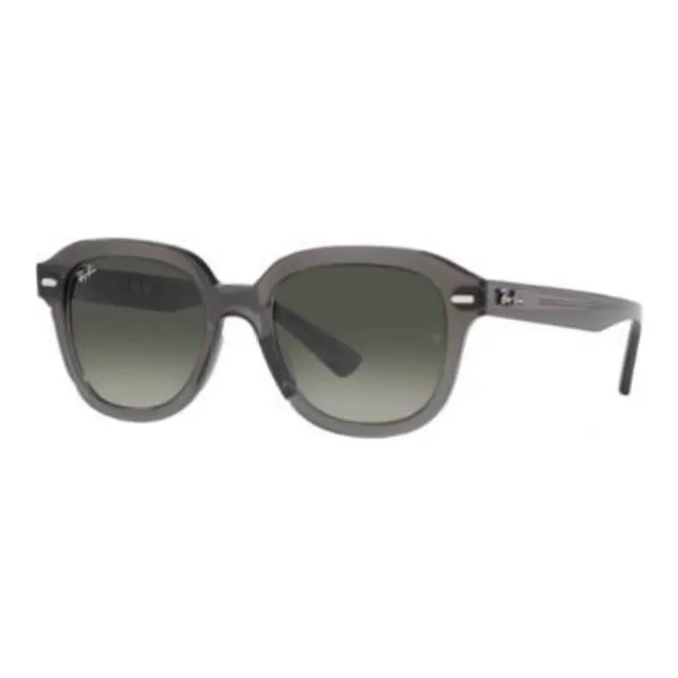 Tectonic curved frame sunglasses Bianco