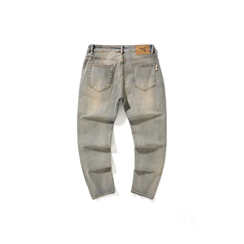 GTRG Jeans Unisex Yellow Mud-1