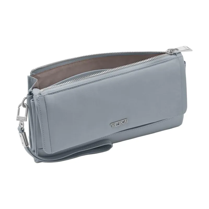 TUMI Nylon Wallet Unisex Dusty Blue-2