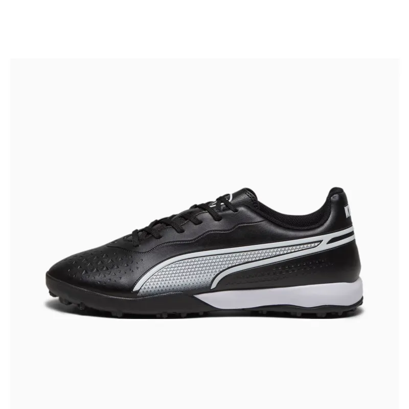 PUMA King Anti Slip Wear Resistant Soccer Shoes Men's Black-0