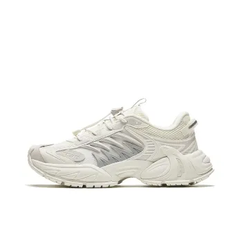 Anta Star Moon 2 Anti Slip Wear Resistant Low Top Casual Shoes Men's White Gray