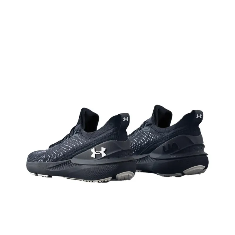 Under Armour Shift Anti Slip Wear Resistant Low Top Running Shoes Men's Black-4