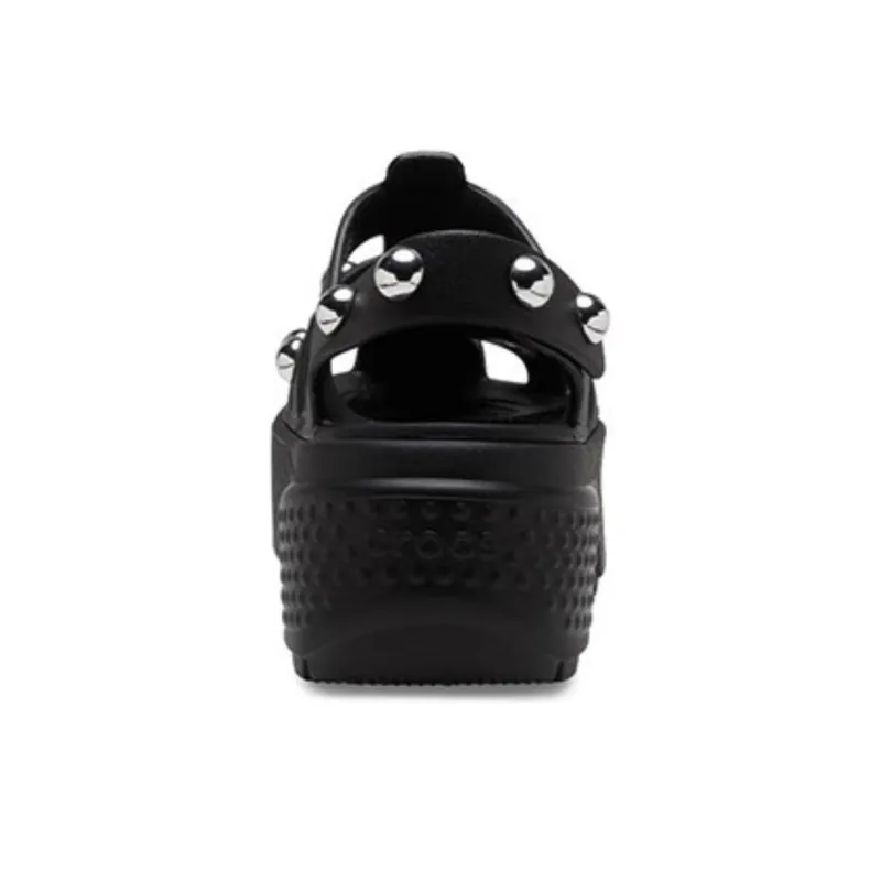 Crocs Roman Sandals 5.5cm Women's Black-3