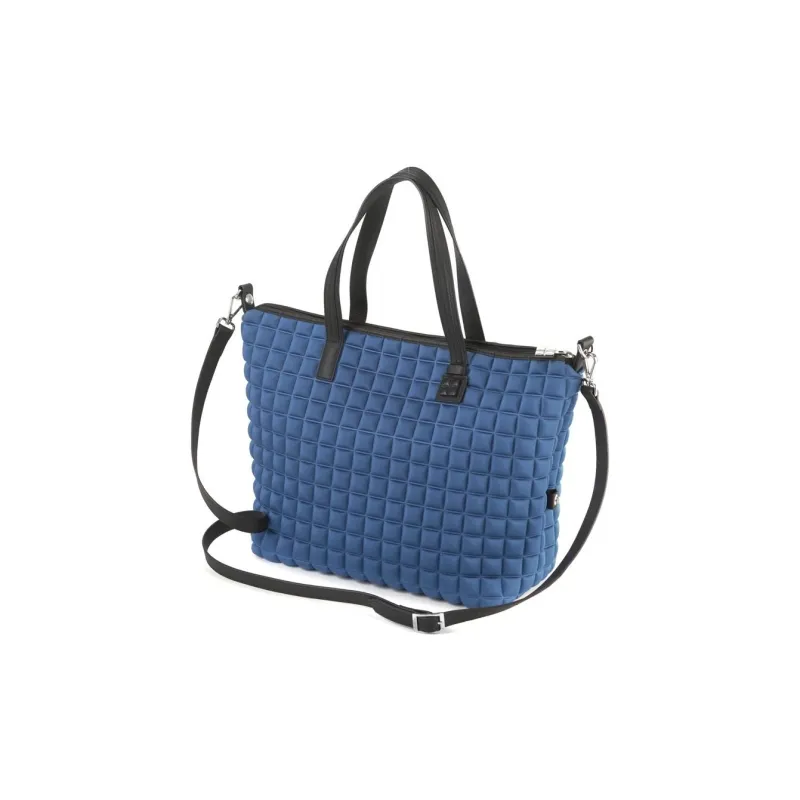 BPRIME 3D Cube Molded Fabric Shoulder Bag Crossbody Bag Handbag Women's Vienna Color-1