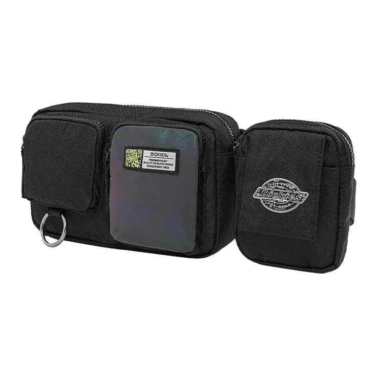 Dickies Polyester Combo Bag One Shoulder Crossbody Sling Bag Fanny Pack Regular Men's Black-1