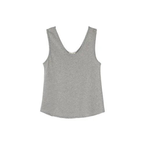 AMERICAN VINTAGE A.M Tank Tops Women's Heather Gray