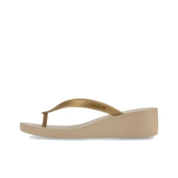 Ipanema Slip Resistant Quick Dry Flip Flops Women's Beige Gold