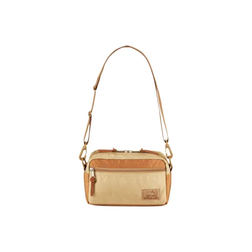 GREGORY Nylon Shoulder Bag Crossbody Bag Medium Size Unisex Earth Brown